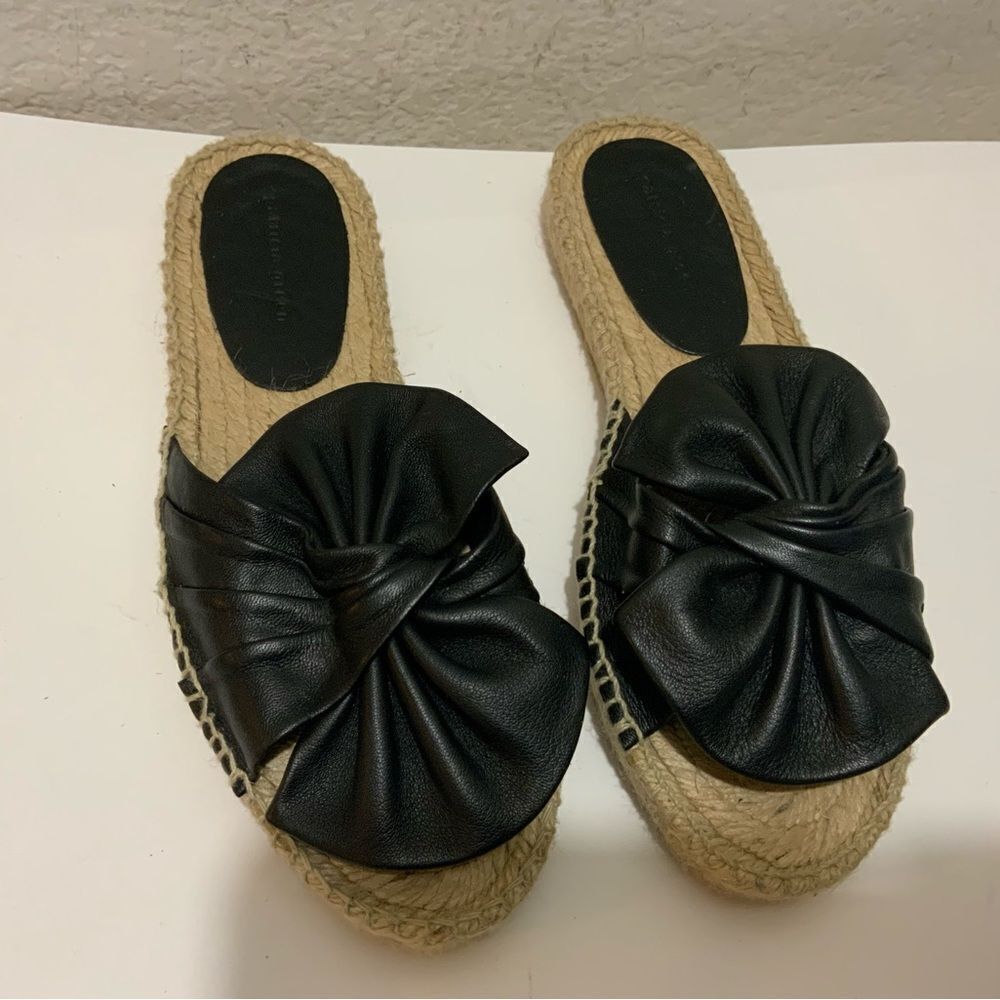 Patricia Green Sandals black slide size 37